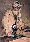 Tea Canvas Paintings - Afghan Tea